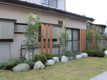 千葉県佐倉市 T様邸のお庭｜和風造園の施工例